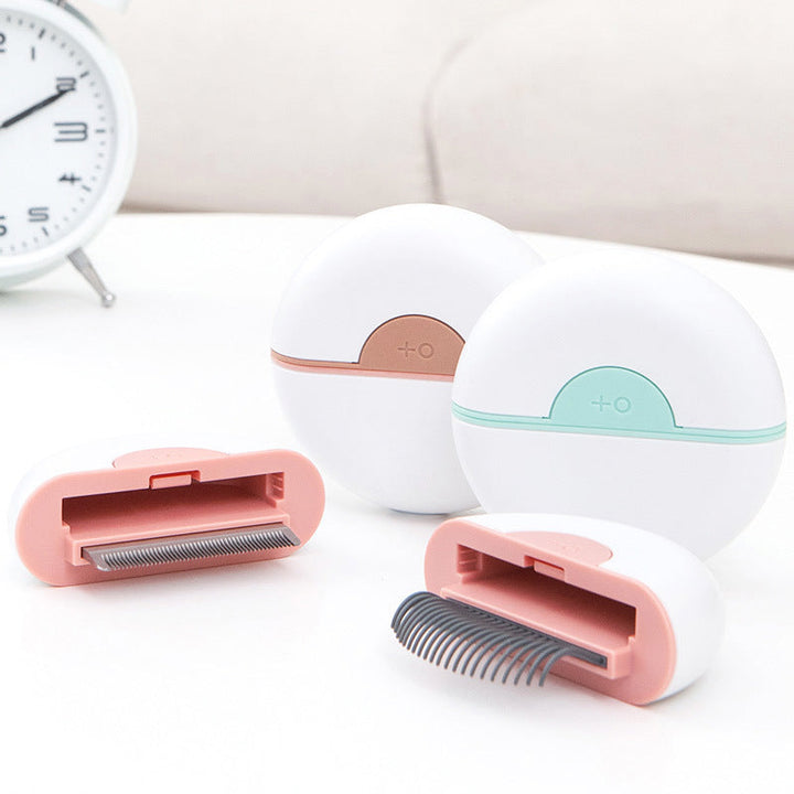 Transform Your Pet Grooming Routine with the Pet Steel Dematting Grooming Comb Brush Tool