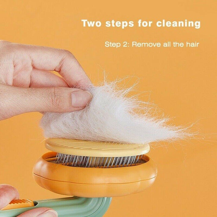Transform Grooming into a Joyful Experience with Our Pet Self Cleaning Slicker Grooming Brush Tool