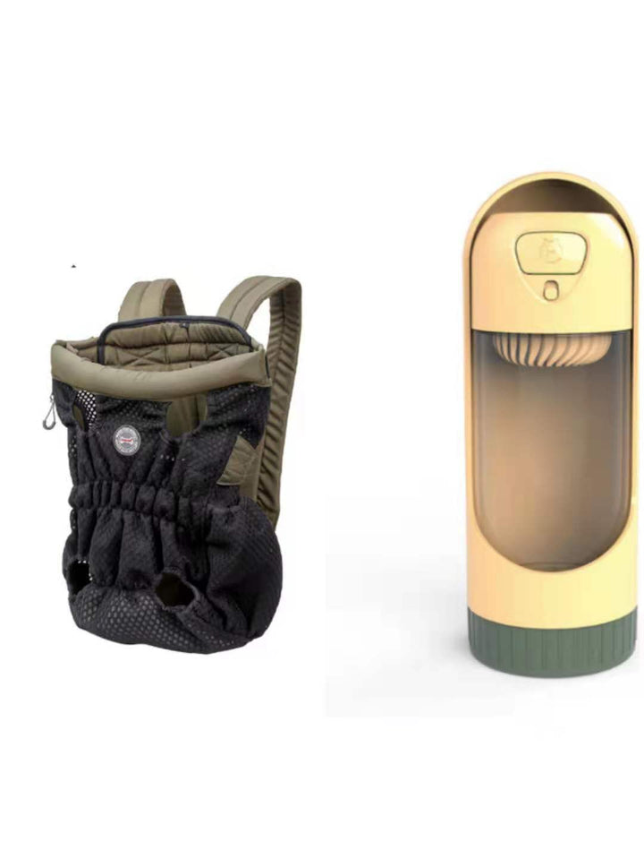 Breathable Mesh Pet Carrier Backpack For Outdoor Travel