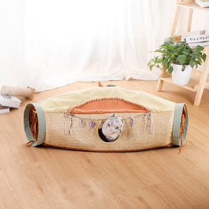 The Ultimate Cat Experience: Pet Litter Roll Totoro Drilling Hole Toy
