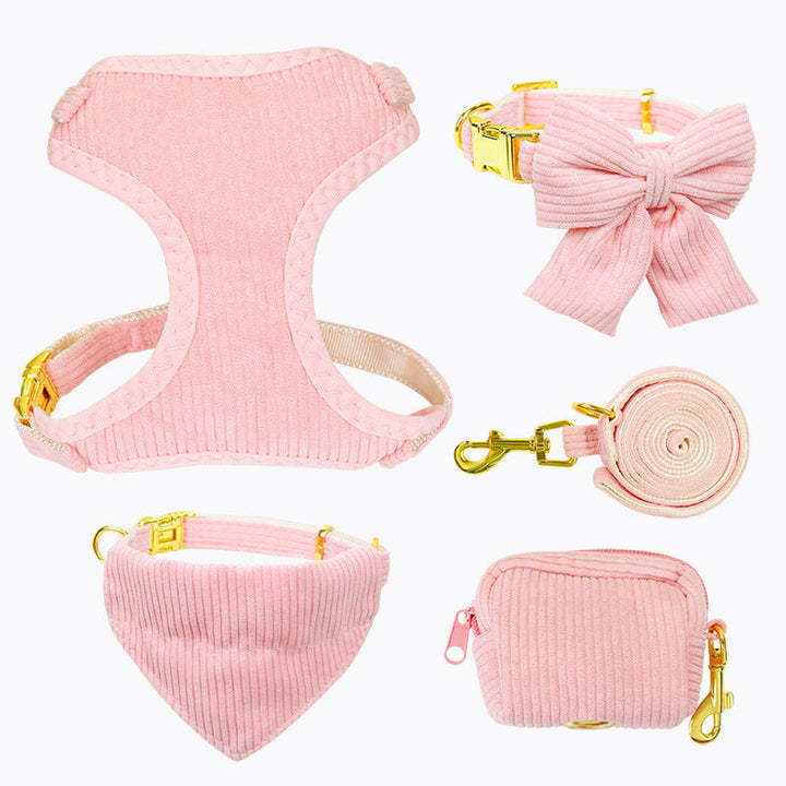 Elevate Your Pet's Outdoor Adventures with Our Harness Leash Set!