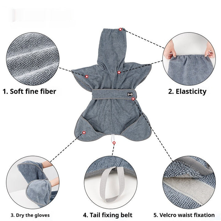 Pamper Your Pet with Our Quick Dry Absorbent Bath Towel