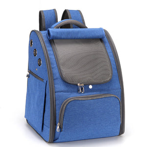 Foldable Breathable Pet Carrier Backpack For Convenient Travel